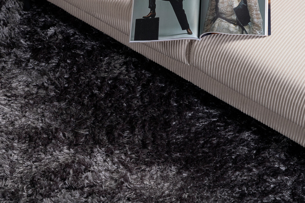 Natta Rektangulära Mattor 230 x 160 Mörkgrå