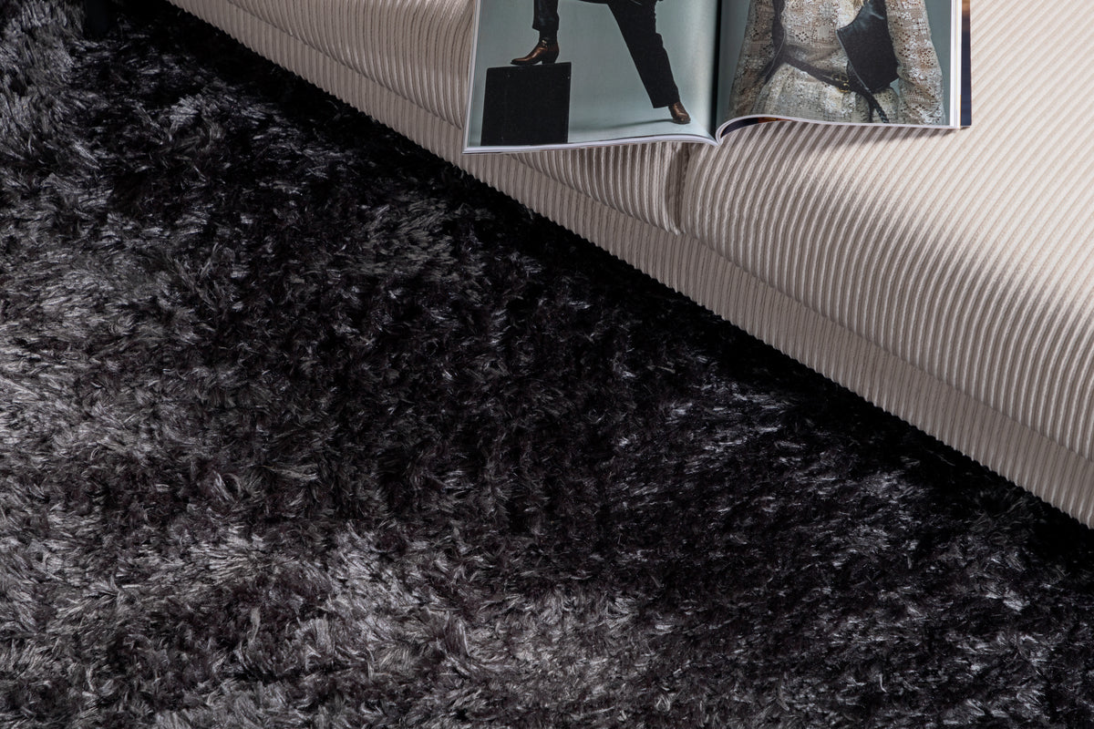 Natta Rektangulära Mattor 290 x 200 Mörkgrå