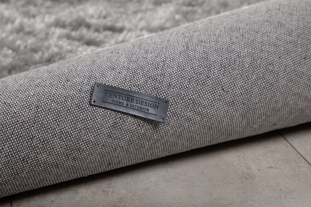 Natta Runda Mattor ⌀200 Grå