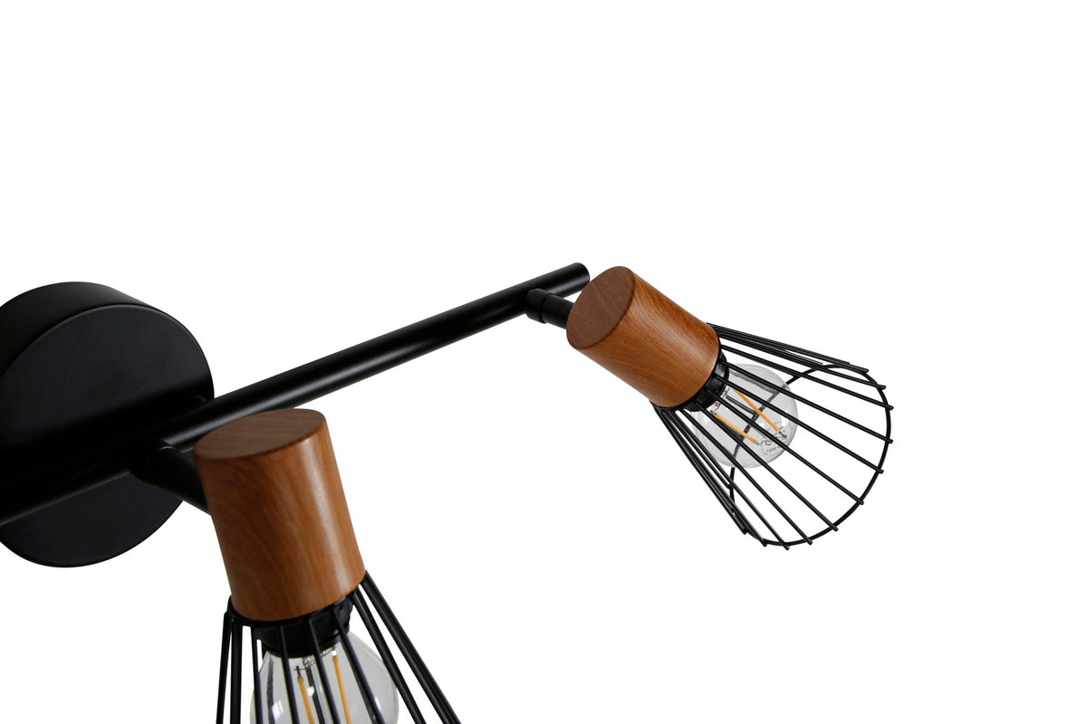 Atticus Vägglampor Svart