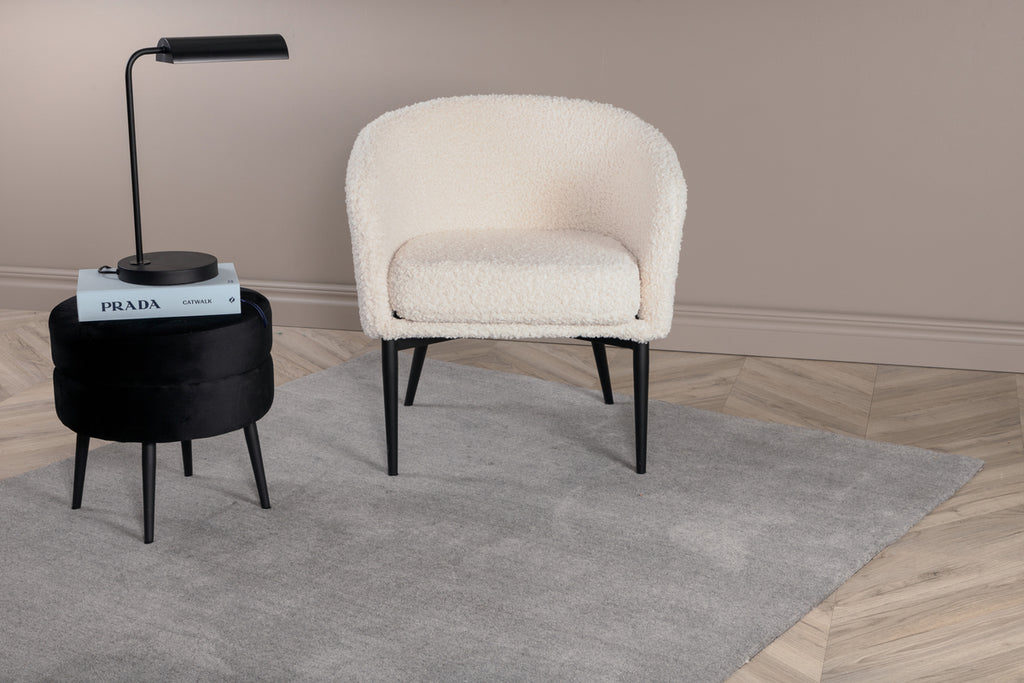 Ulla Rektangulära Mattor 230 x 160 Ljusgrå