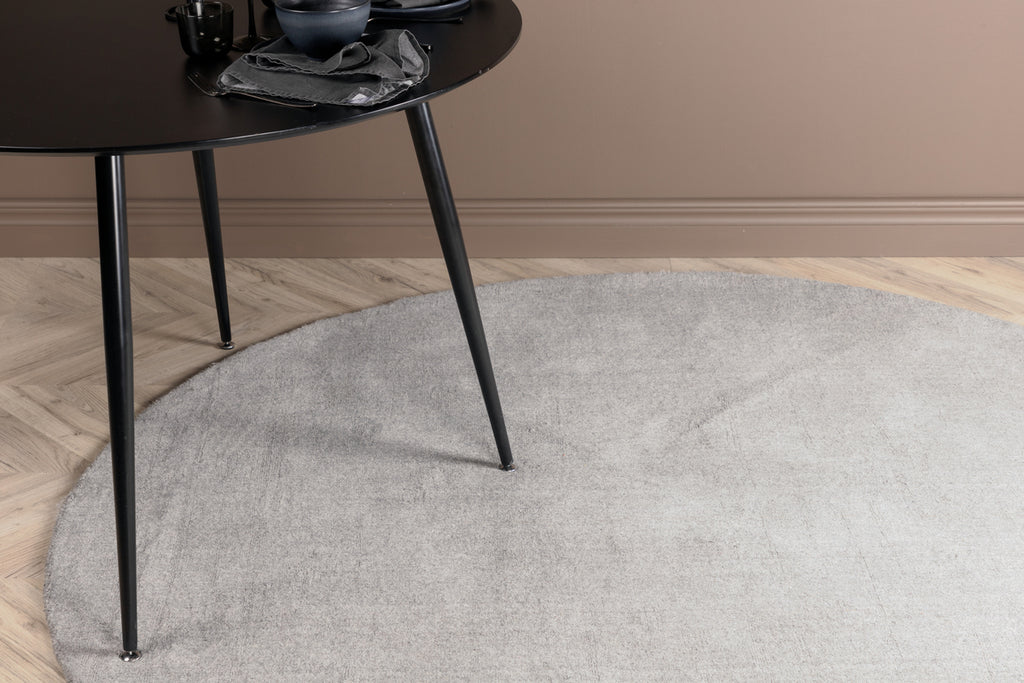 Ulla Runda Mattor ⌀200 Ljusgrå