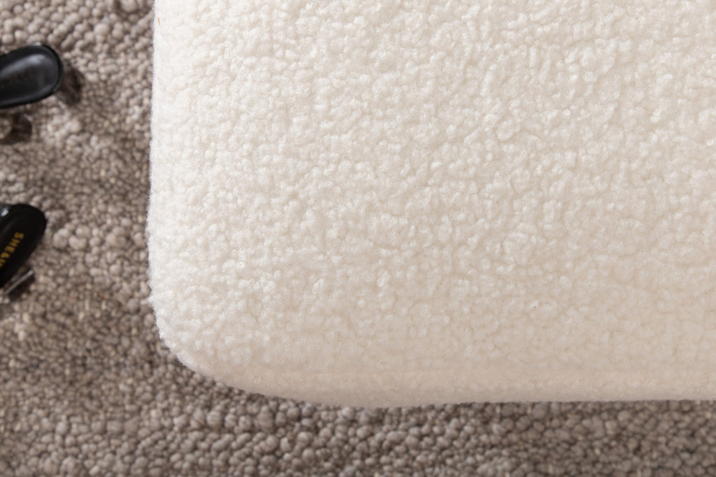 Boom Ottoman 70 x 49 x 90 Vit