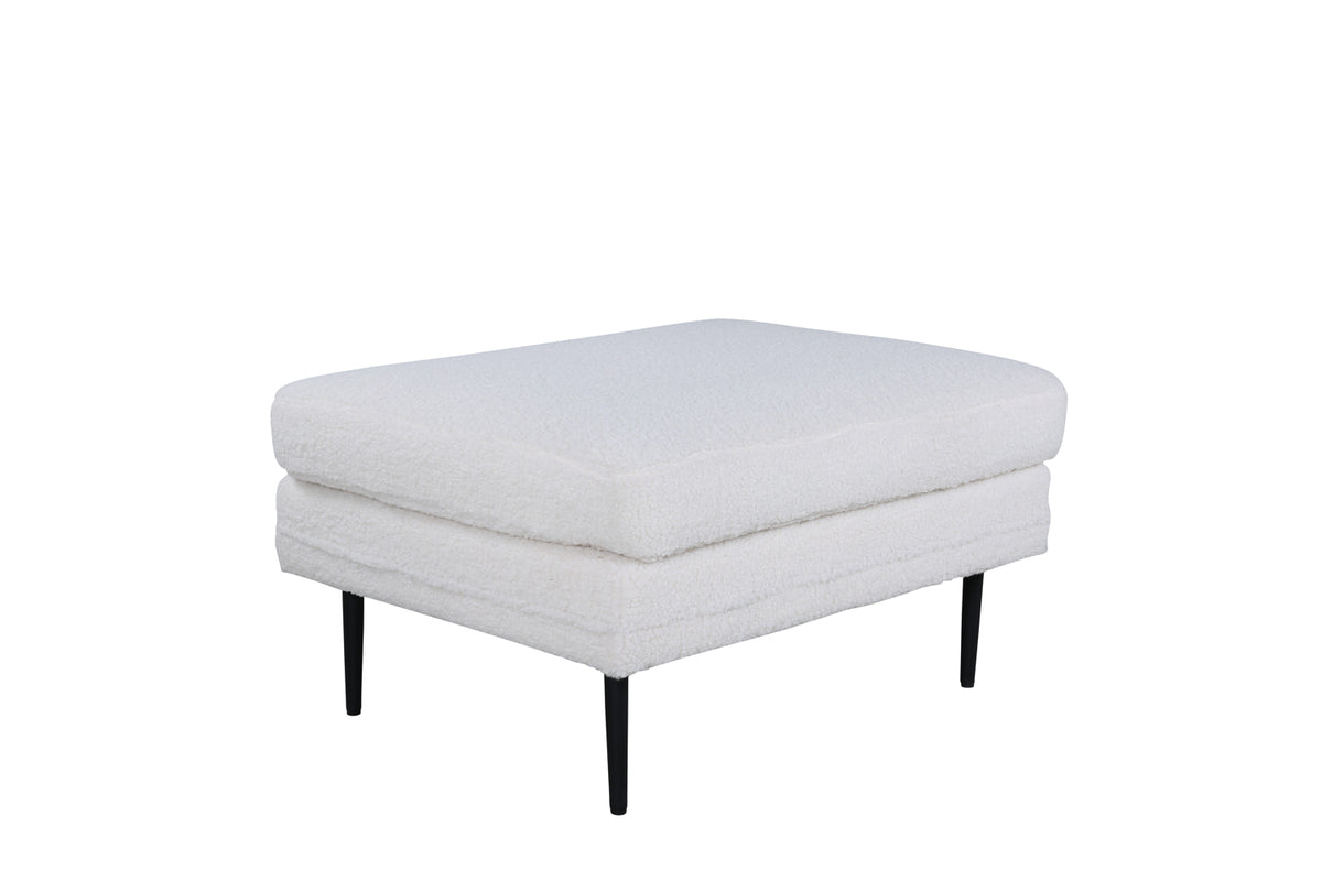 Boom Ottoman 70 x 49 x 90 Vit