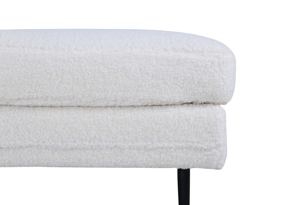 Boom Ottoman 70 x 49 x 90 Vit