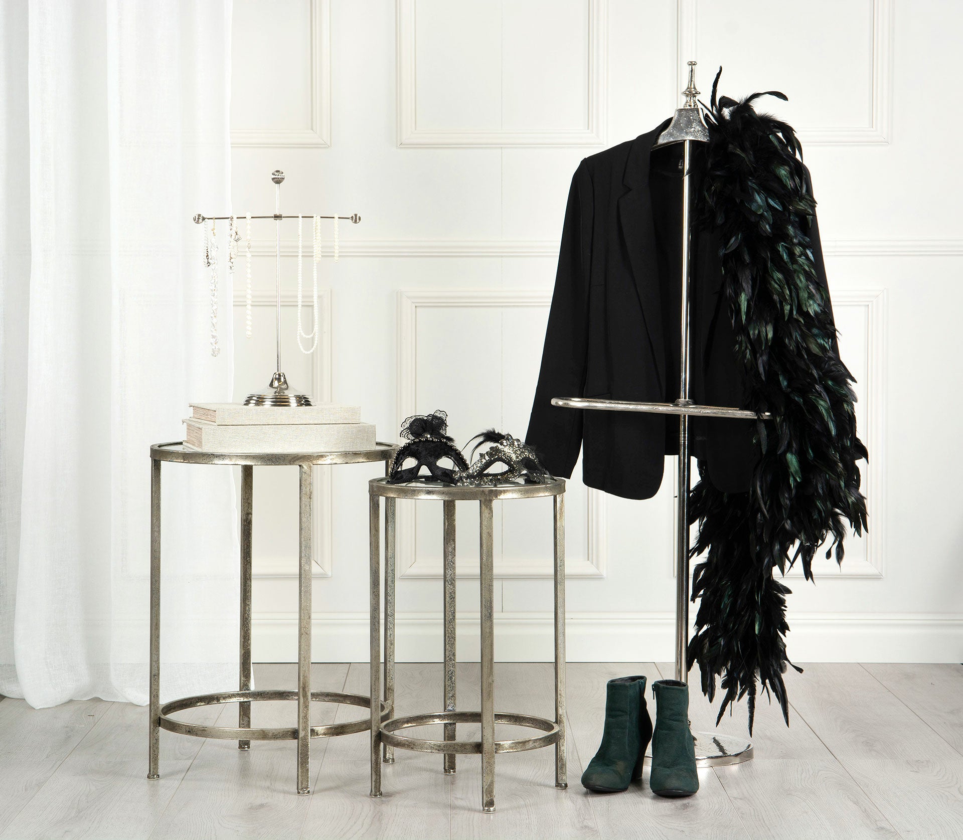 Klädbetjänt Silver