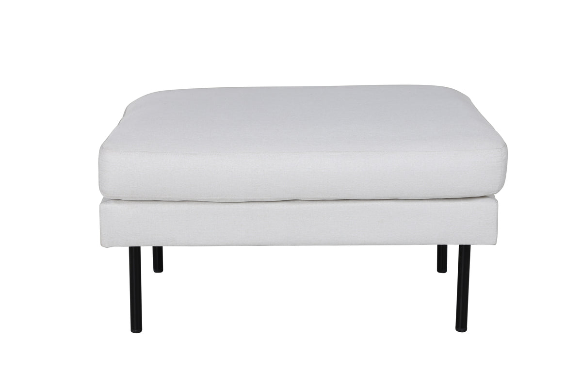 Zoom Ottoman 64 x 47 x 85 Ljusbeige