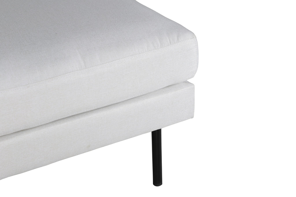 Zoom Ottoman 64 x 47 x 85 Ljusbeige