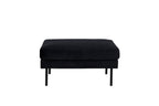 Zoom Ottoman 64 x 47 x 85 Svart
