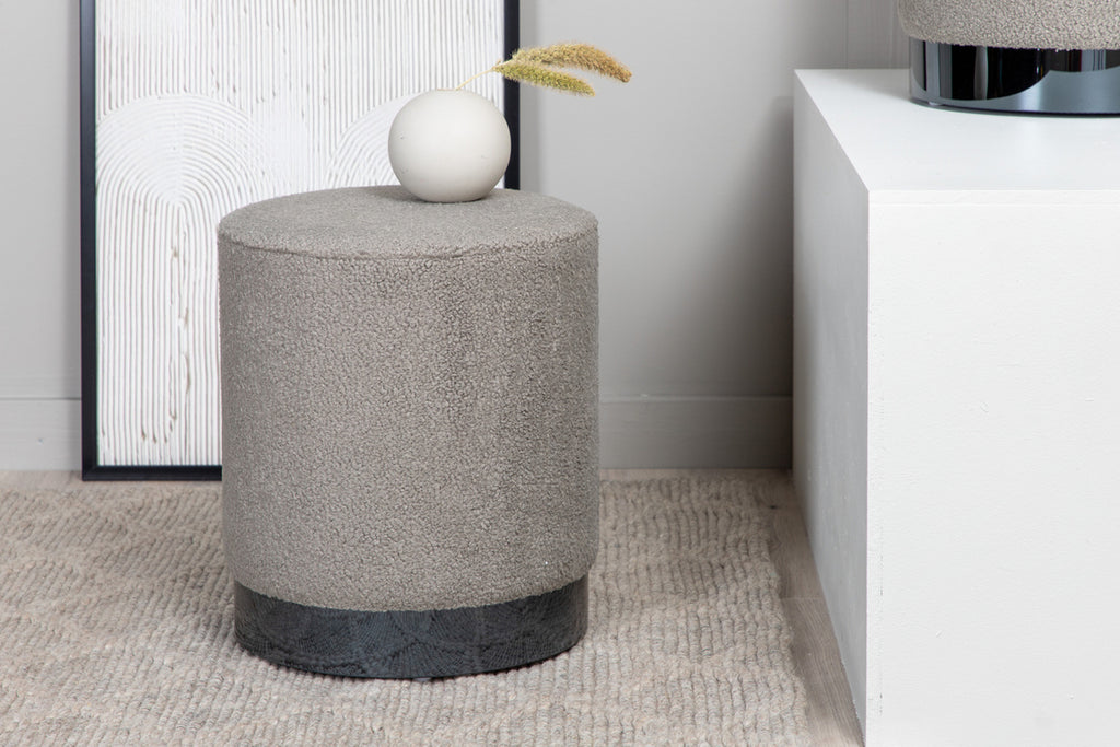 Benji Puff ⌀35 ⌀35 Greige