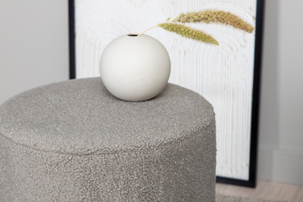 Benji Puff ⌀35 ⌀35 Greige