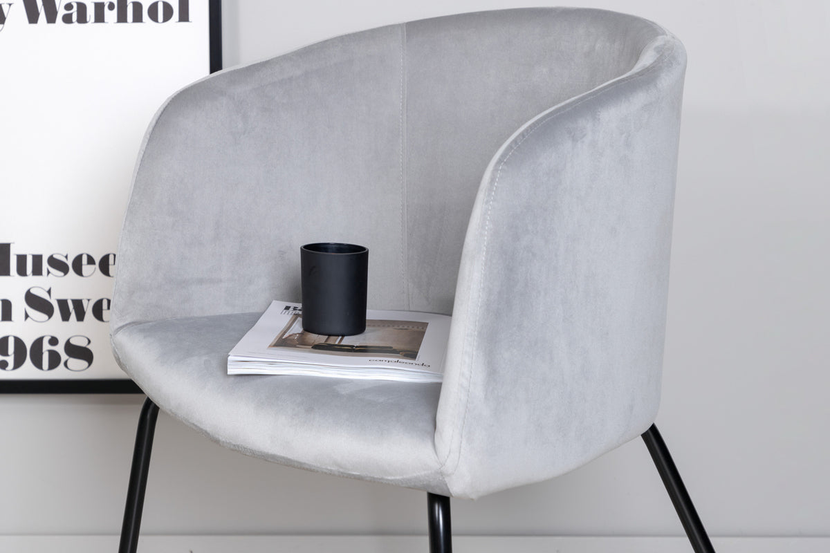 Berit Matstolar Grå