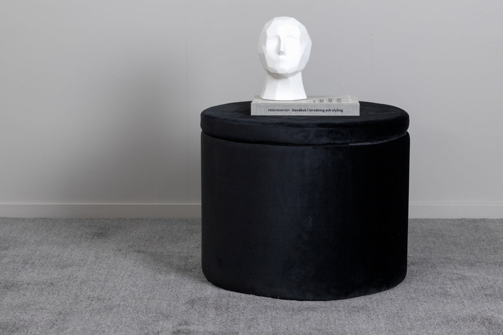 Dunken Puff ⌀51 ⌀51 Svart