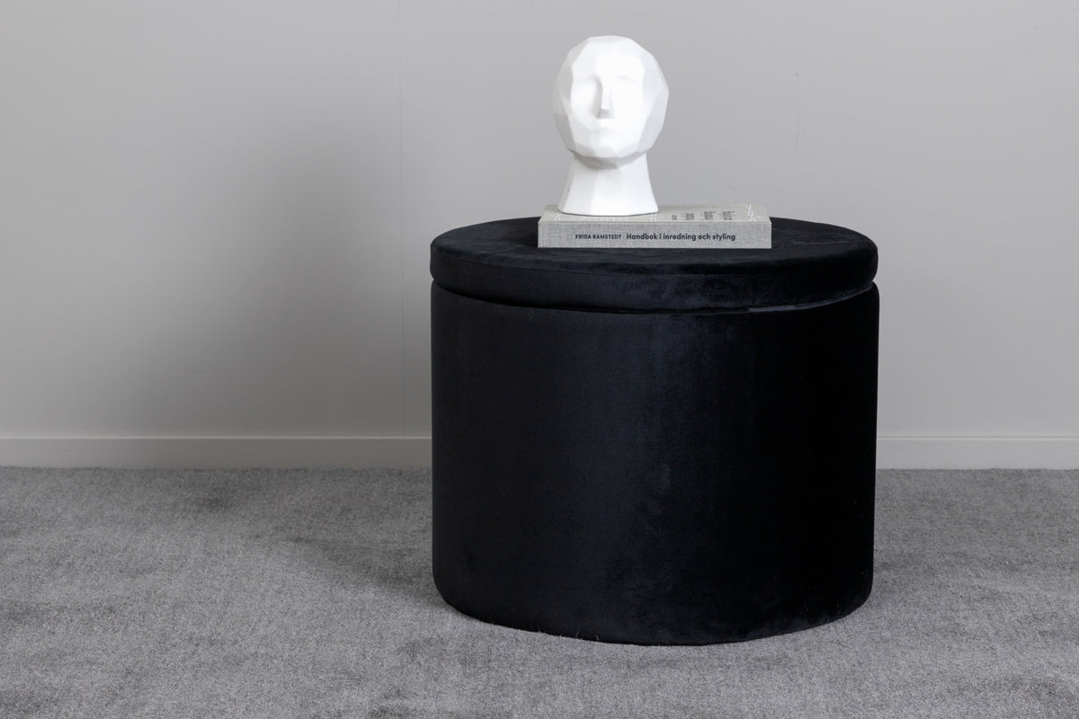 Dunken Puff ⌀51 ⌀51 Svart