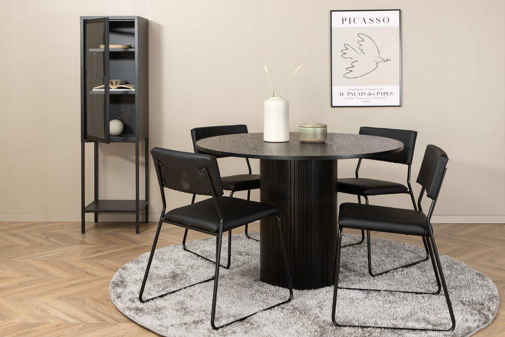 Kenth Matstolar 2-pack Svart