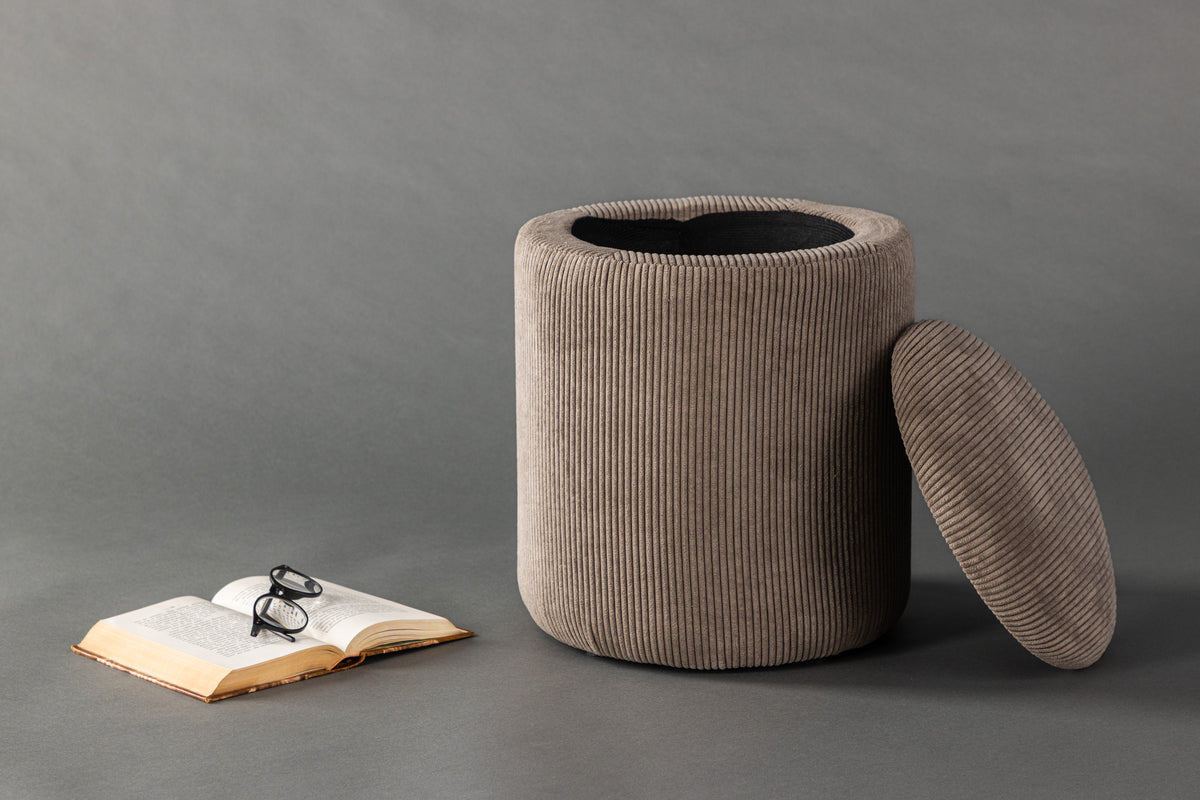 Limpen Puff ⌀32 ⌀32 Brun