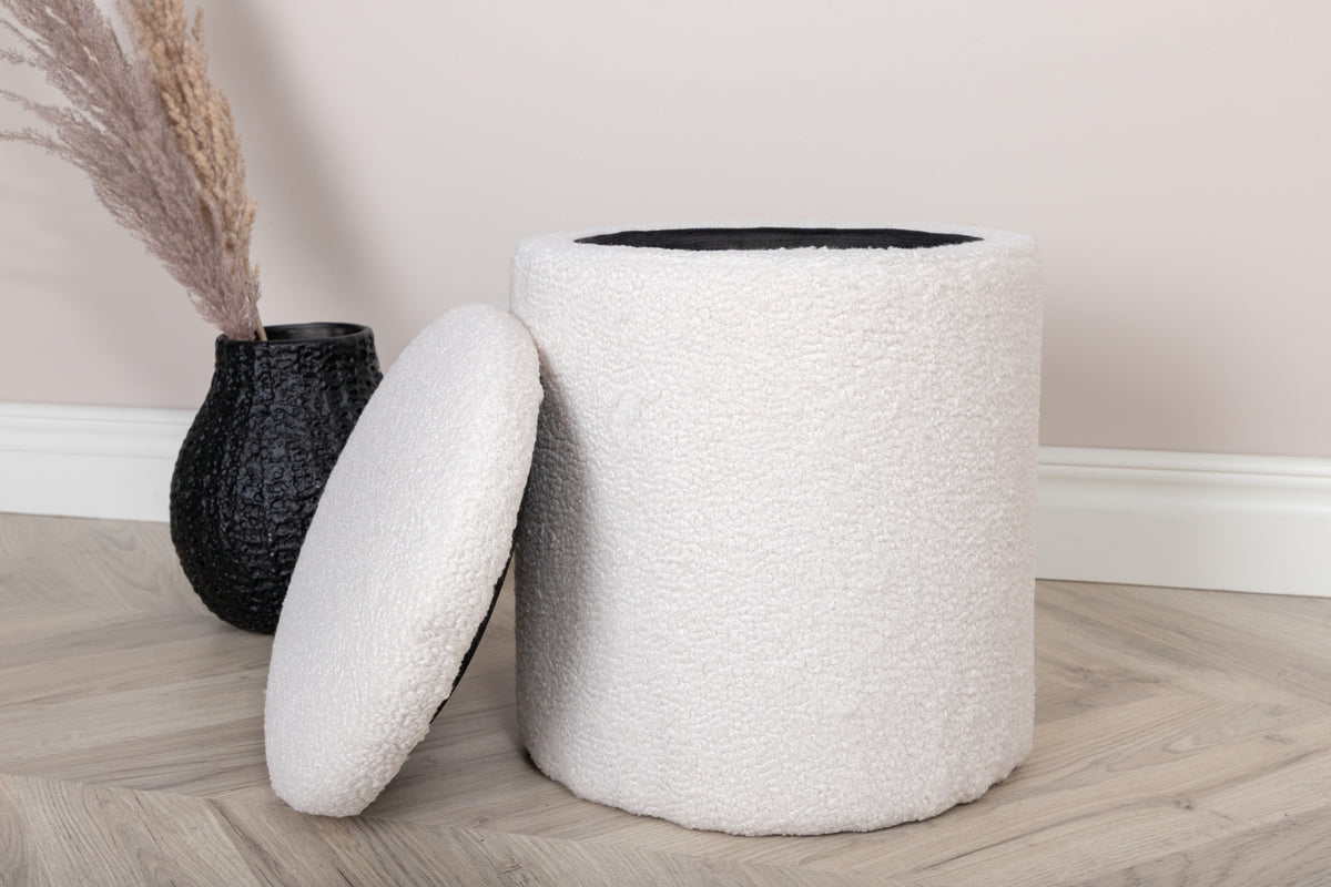 Limpen Puff ⌀32 ⌀32 Vit