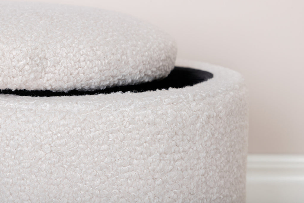 Limpen Puff ⌀32 ⌀32 Vit