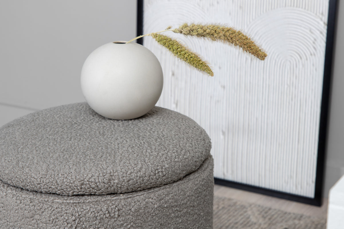 Limpen Puff ⌀32 ⌀32 Grå