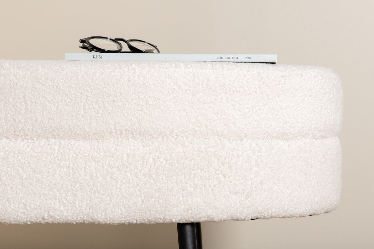 Otto Ottoman 40 x 41 x 100 Vit