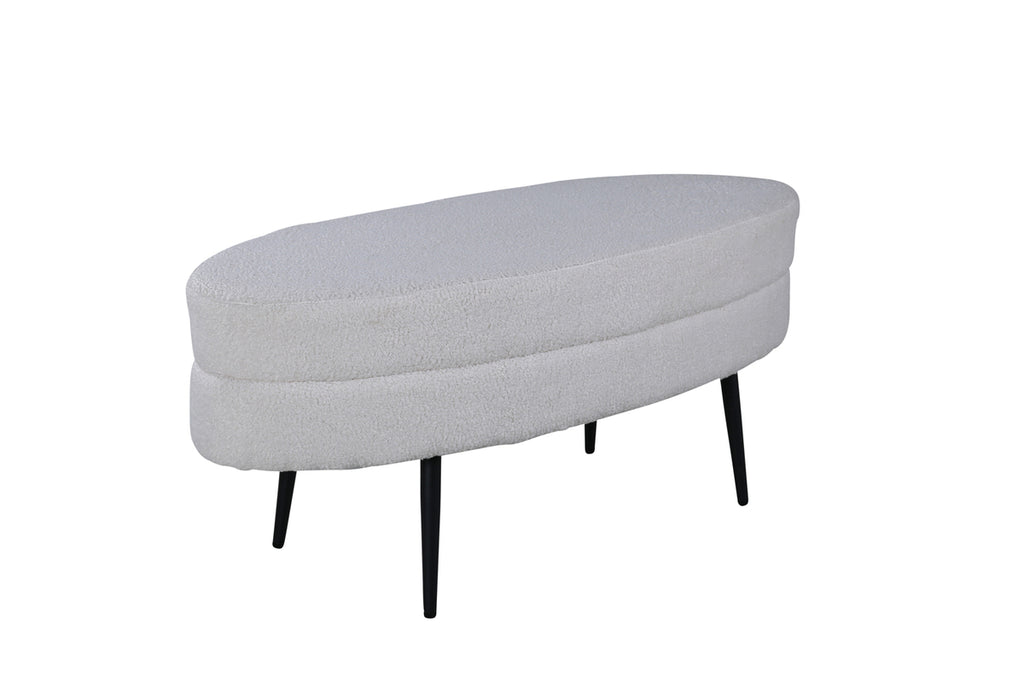 Otto Ottoman 40 x 41 x 100 Vit