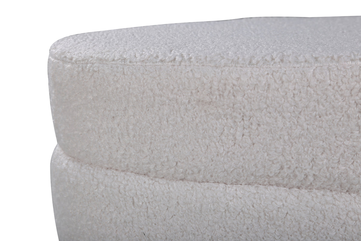 Otto Ottoman 40 x 41 x 100 Vit