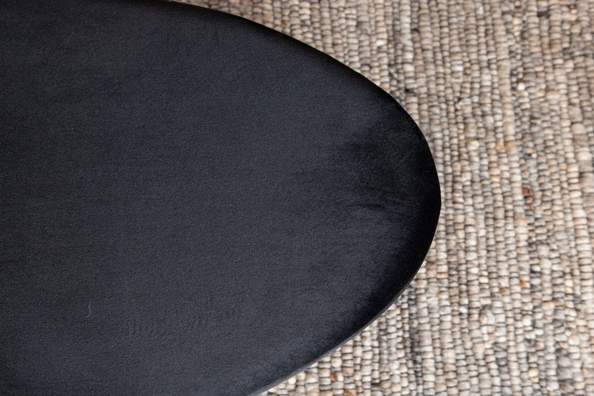 Otto Ottoman 40 x 41 x 100 Svart