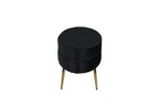 Otto Ottoman 40 x 41 x 100 Svart