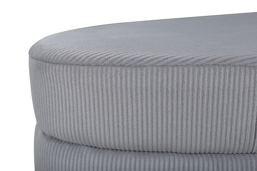 Otto Ottoman 40 x 41 x 100 Grå