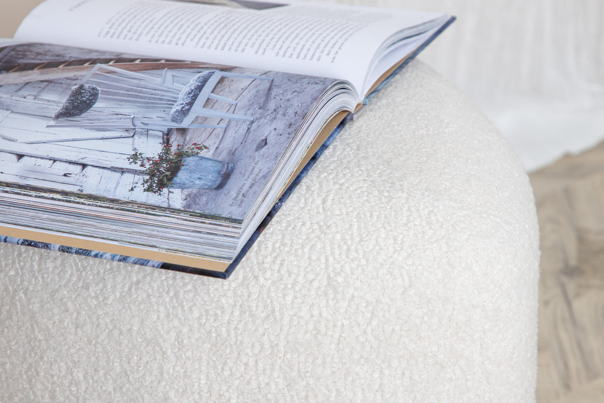 Peg Puff ⌀46 ⌀46 Vit