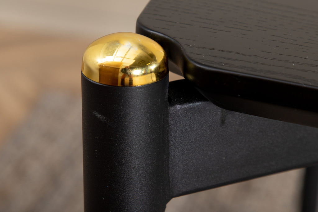 Pelle Rektangulära Matbord 190 x 90 Svart