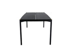 Pelle Rektangulära Matbord 190 x 90 Svart