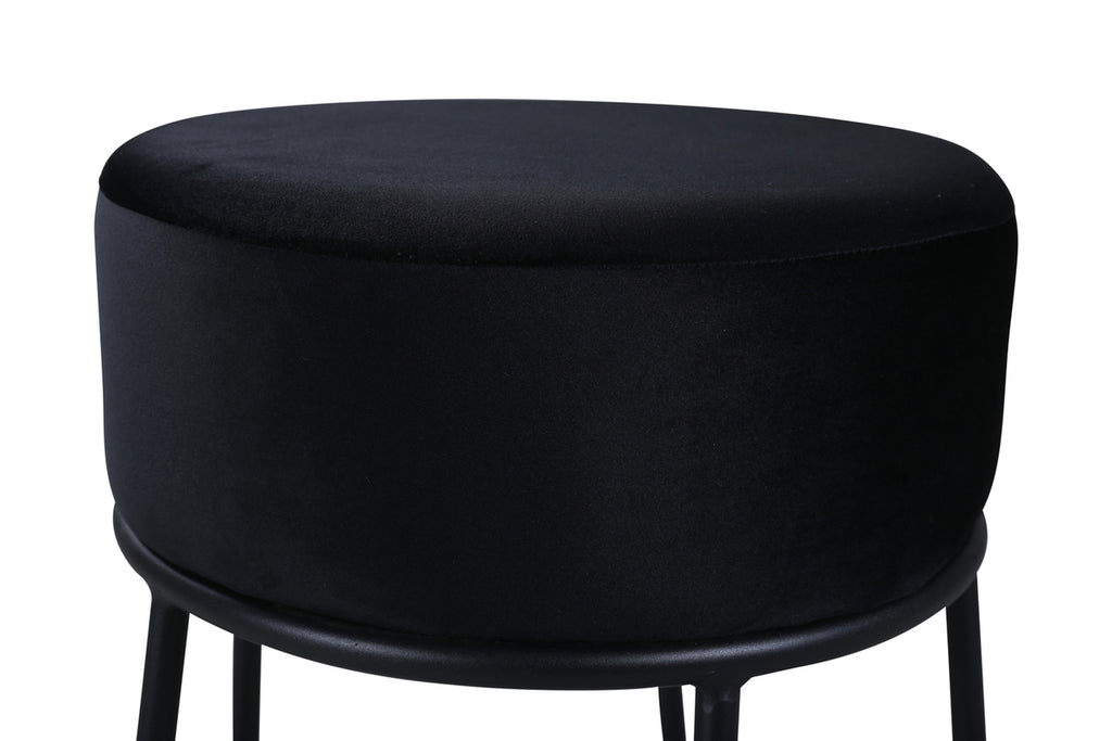 Petra Puff ⌀46 ⌀46 Svart
