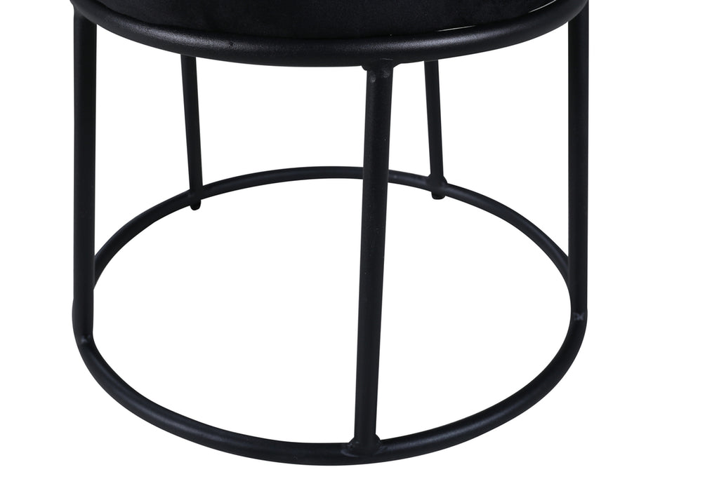 Petra Puff ⌀46 ⌀46 Svart