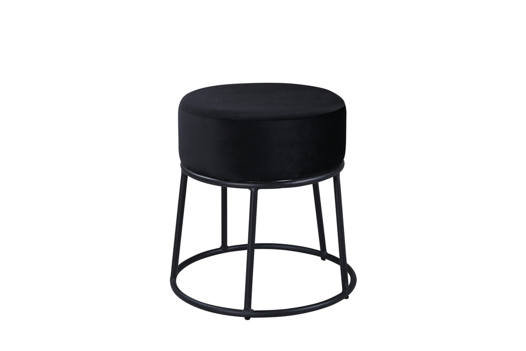 Petra Puff ⌀46 ⌀46 Svart