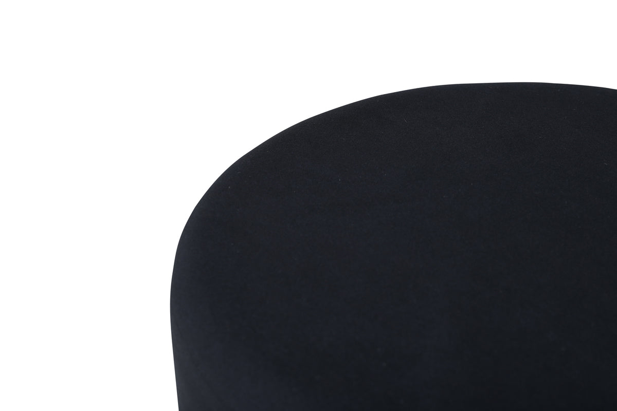 Petra Puff ⌀46 ⌀46 Svart