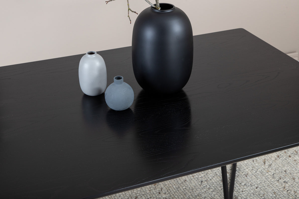 Petra Rektangulära Matbord 190 x 90 Svart