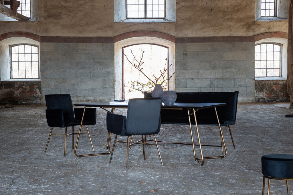 Petra Rektangulära Matbord 190 x 90 Svart