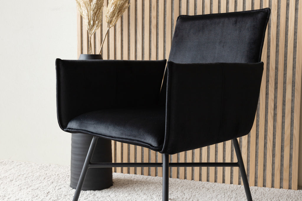 Petra Matstolar Svart