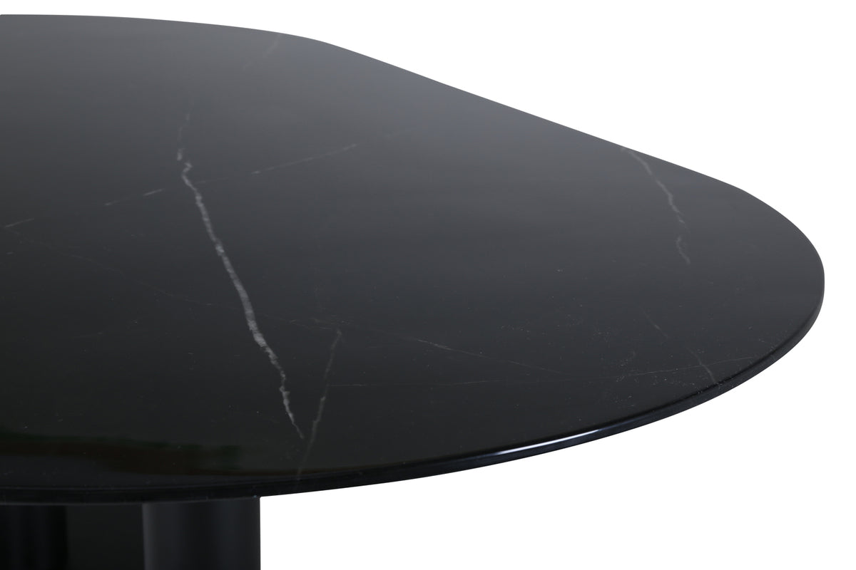 Pillan Ovala Matbord 180 x 100 Svart