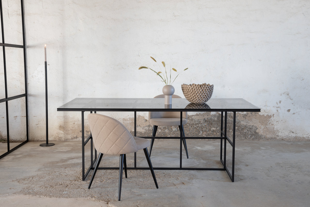 Leif Rektangulära Matbord 200 x 90 Svart