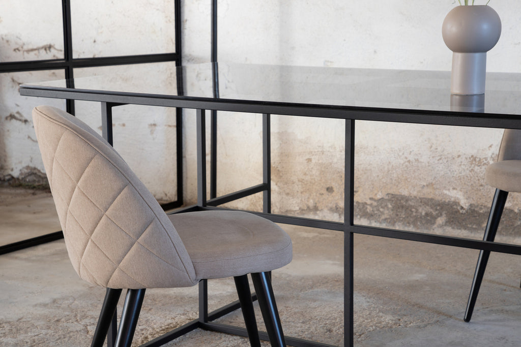 Leif Rektangulära Matbord 200 x 90 Svart