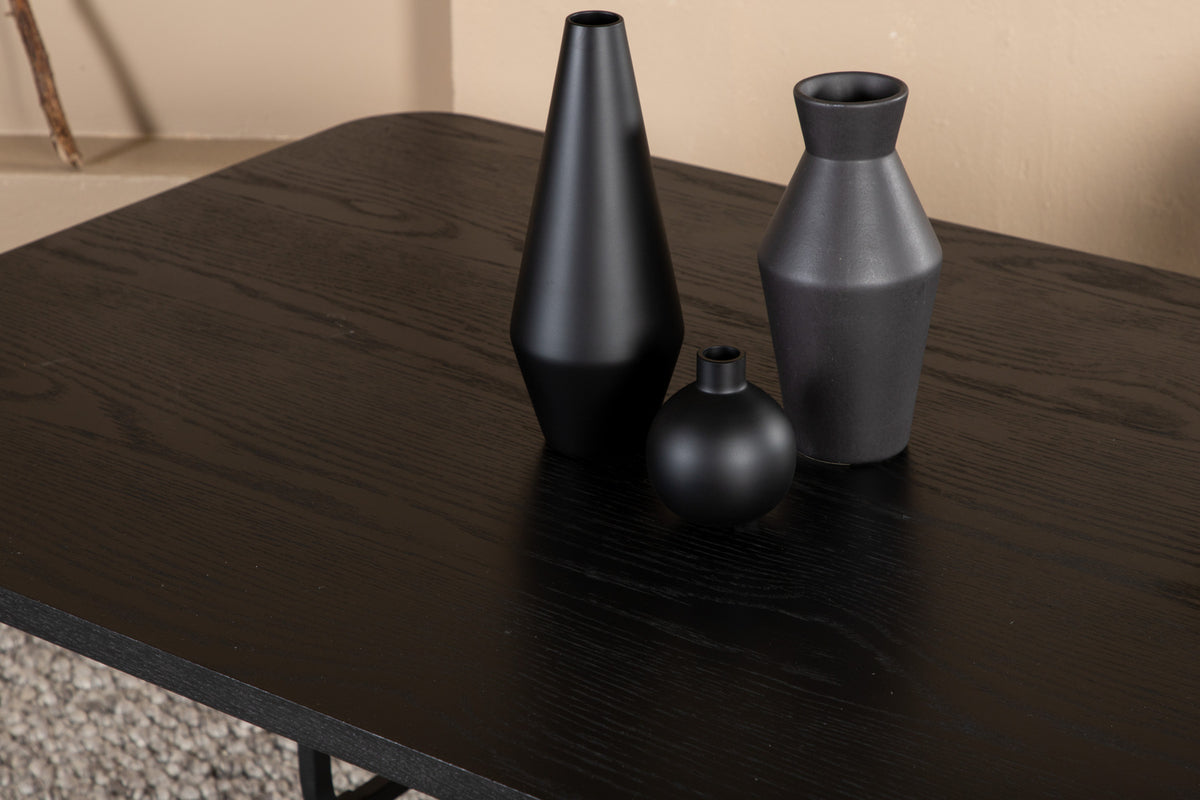 Uno Rektangulära Matbord 200 x 90 Svart