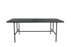 Uno Rektangulära Matbord 200 x 90 Svart