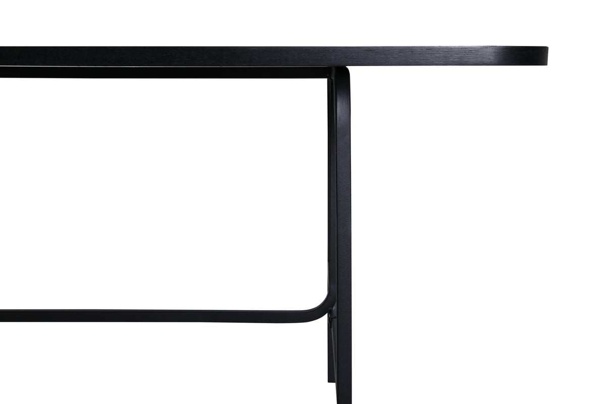 Uno Rektangulära Matbord 200 x 90 Svart