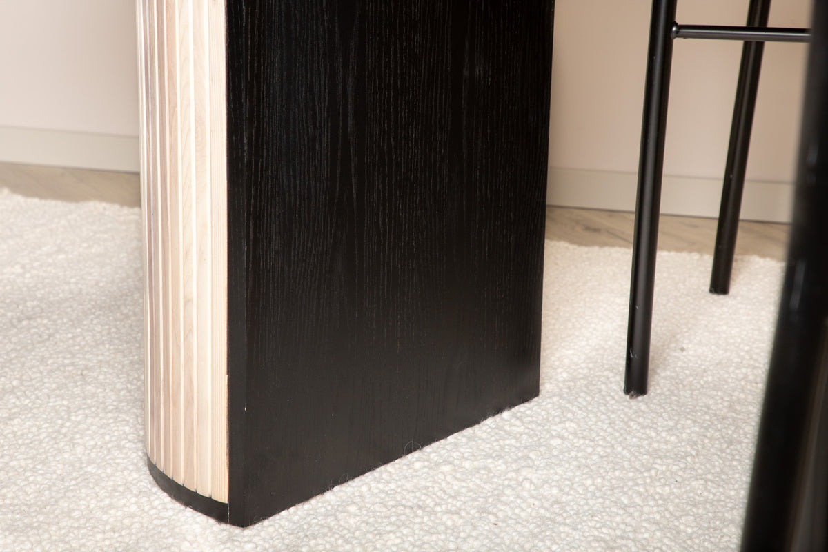 Bianca Ovala Matbord 200 x 90 Vitputsad