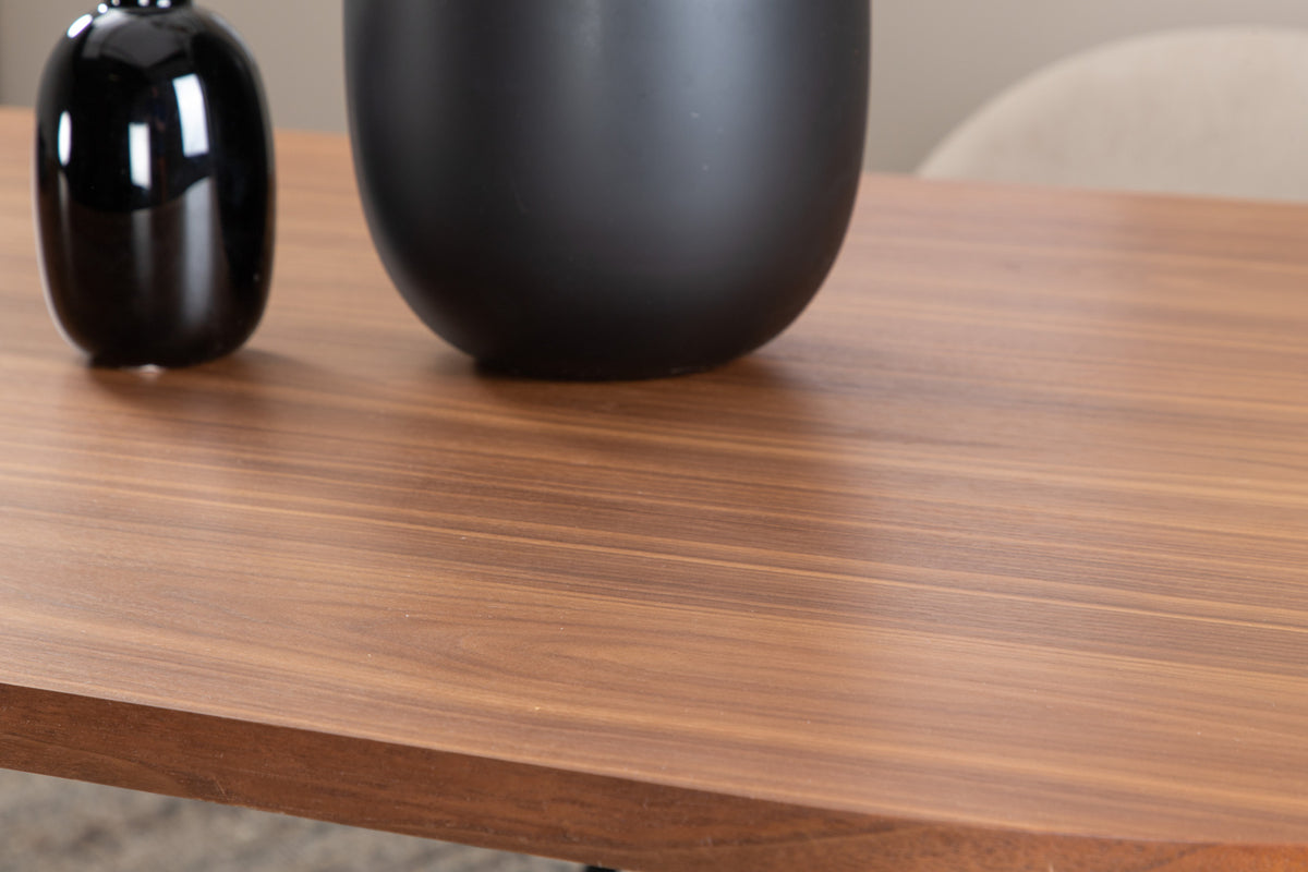 Bianca Ovala Matbord 200 x 90 Valnöt