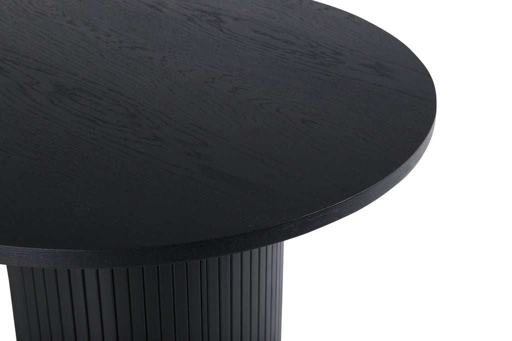 Bianca Ovala Matbord 200 x 90 Svart