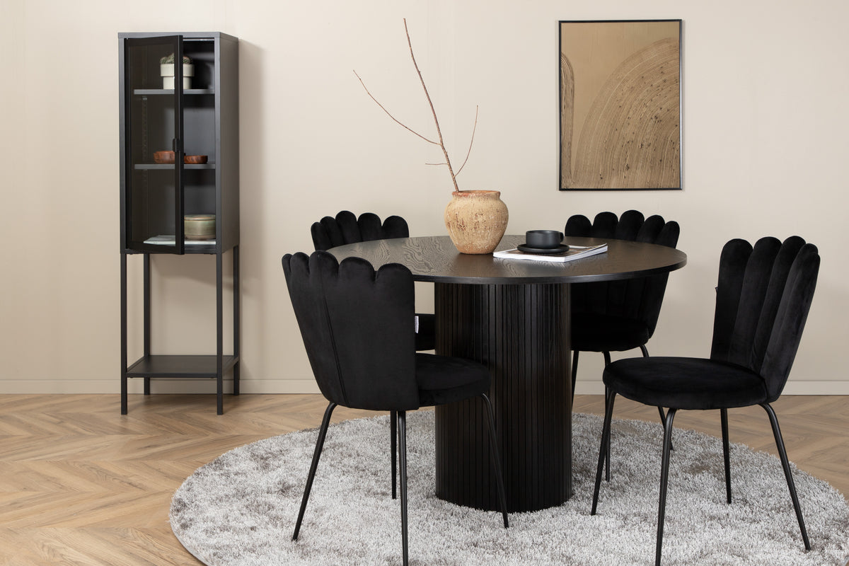 Limhamn Matstolar 2-pack Svart