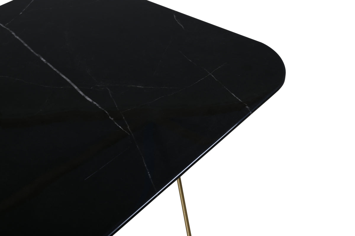 Tristar Soffbord 80 x 80 Svart